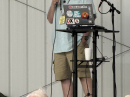 “Salty Walt” Hudson, K4OGO, addresses a packed forum about his new ARRL book on portable antennas.